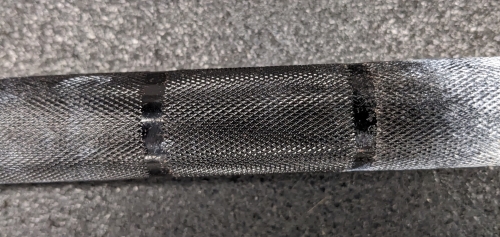 barbell knurling