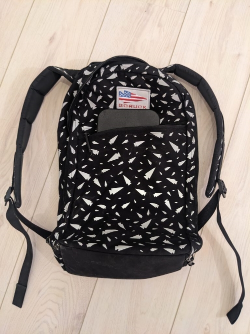 8.5x5.5 Lite MOLLE Pouch – Black Utility Pouch For Goruck Bullet, GR1, Rucker (Lightweight, Hunting/EDC)