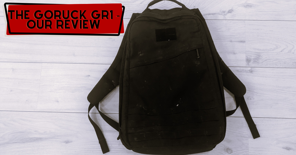 GORUCK GR1 (26L) Our Review Garage Gym Revisited