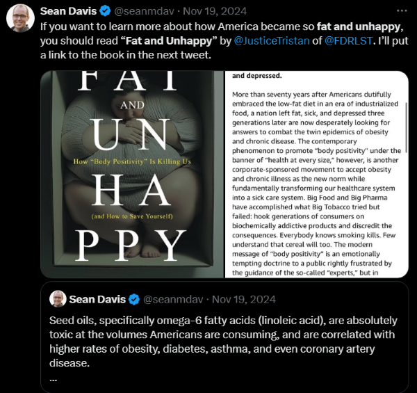 fat and unhappy